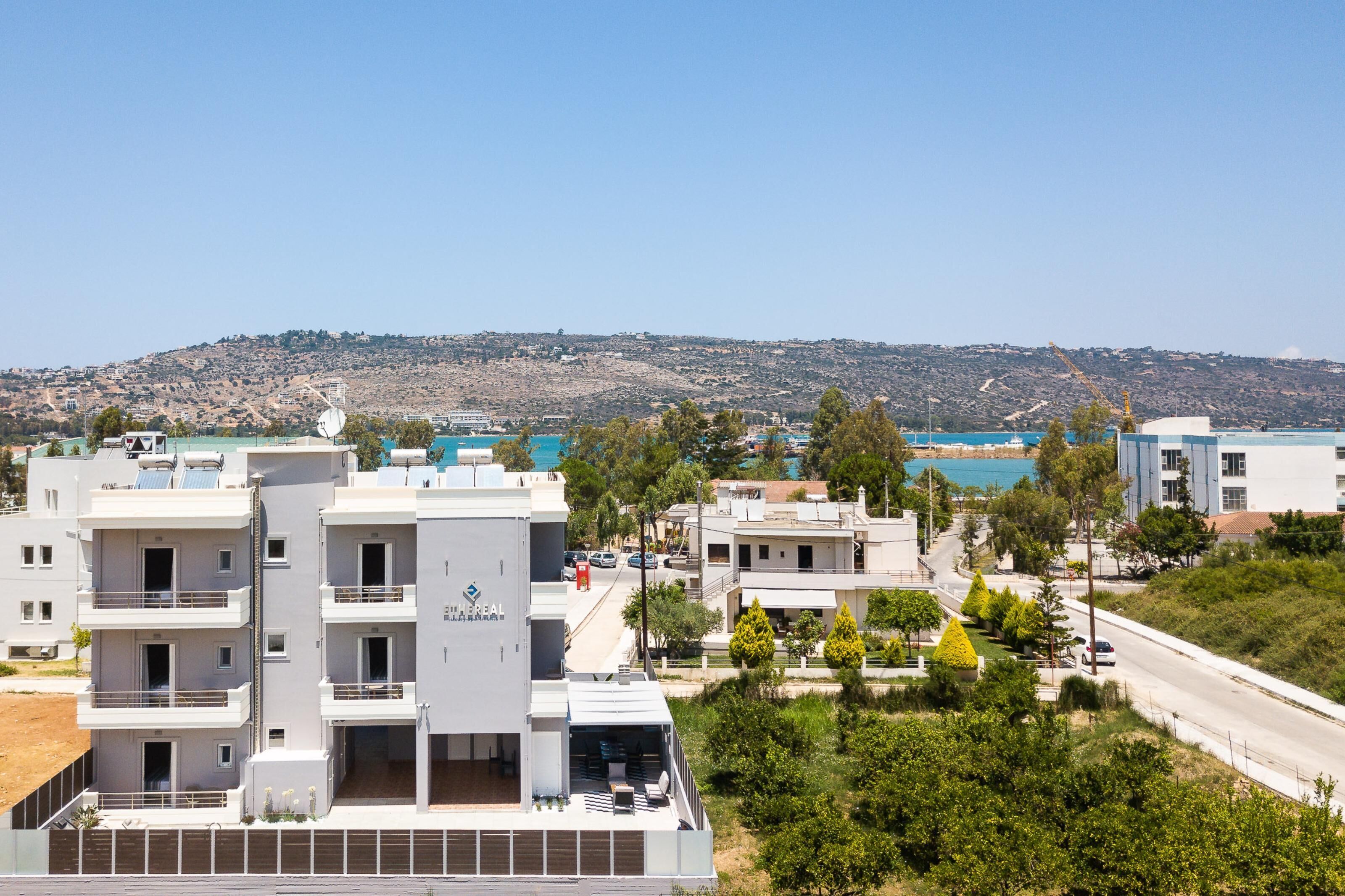 منظر من الجو على ارتفاع عالٍ