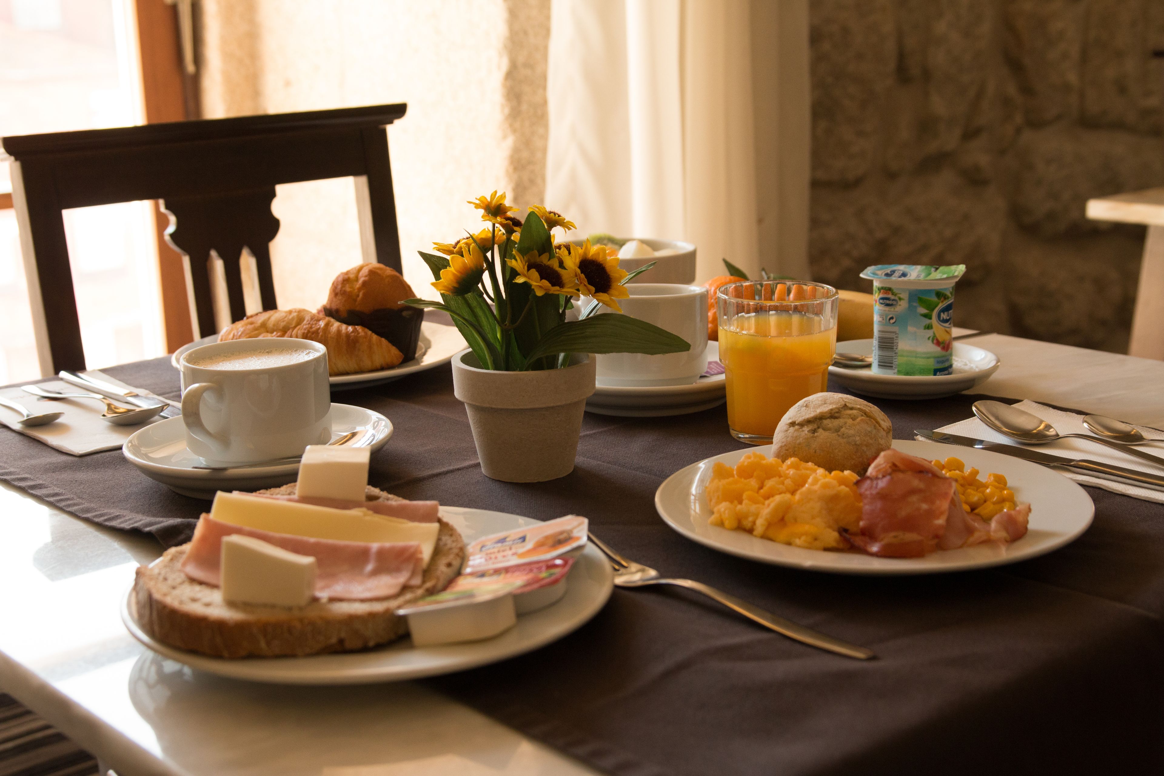 daily continental breakfast (eur 12.00 per person)