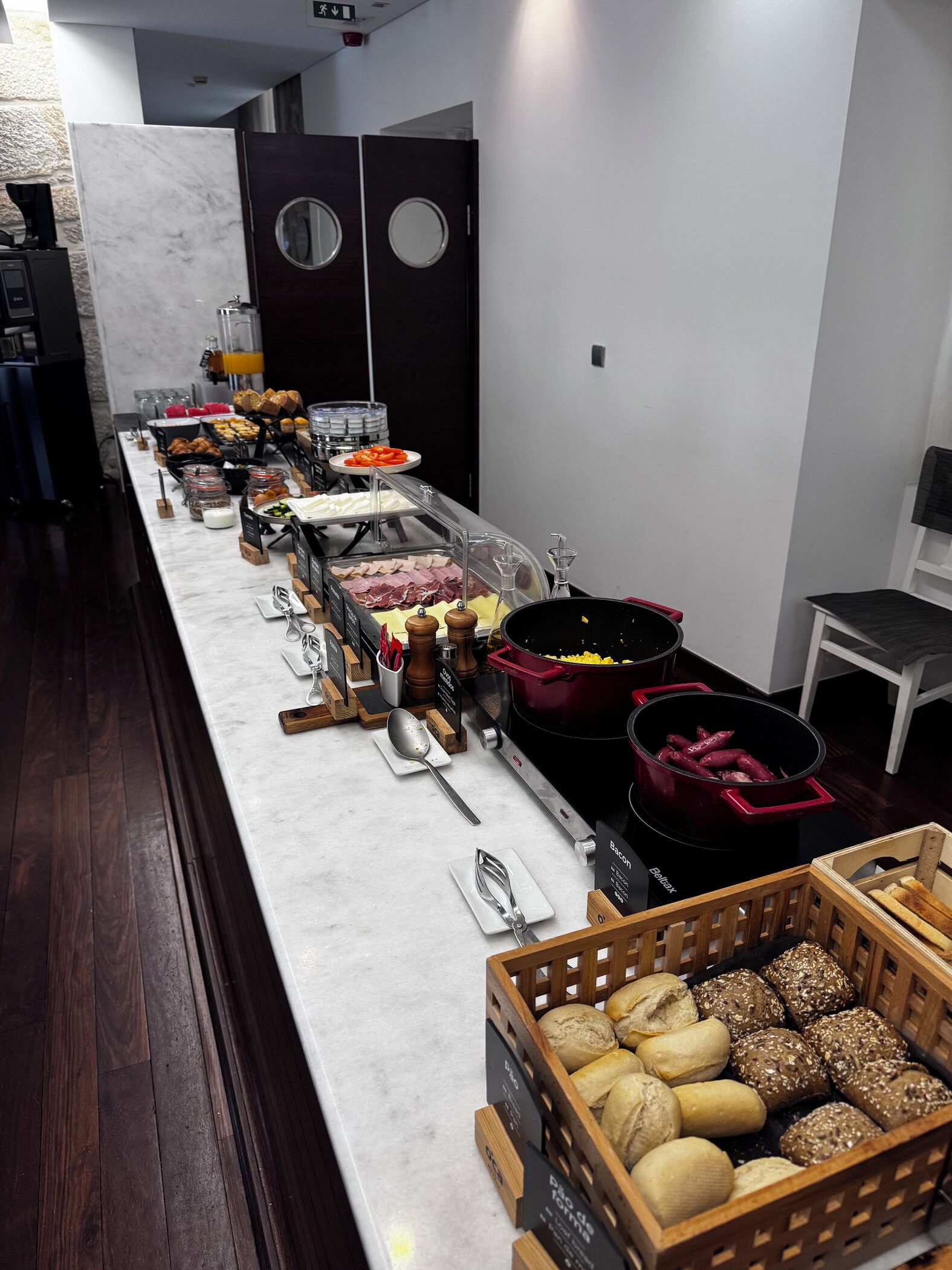 Breakfast buffet