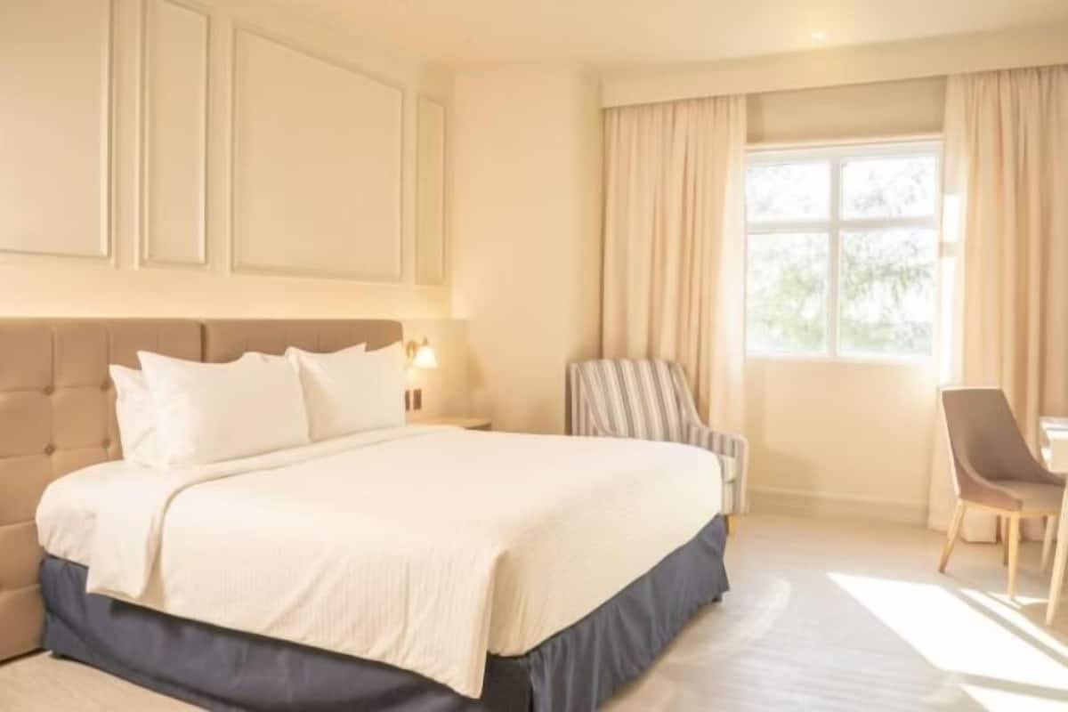 Premium bedding, pillowtop beds, minibar, in-room safe