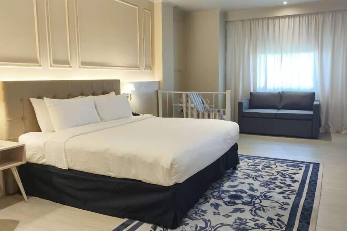 1 habitación, ropa de cama de alta calidad y camas con pillow-top