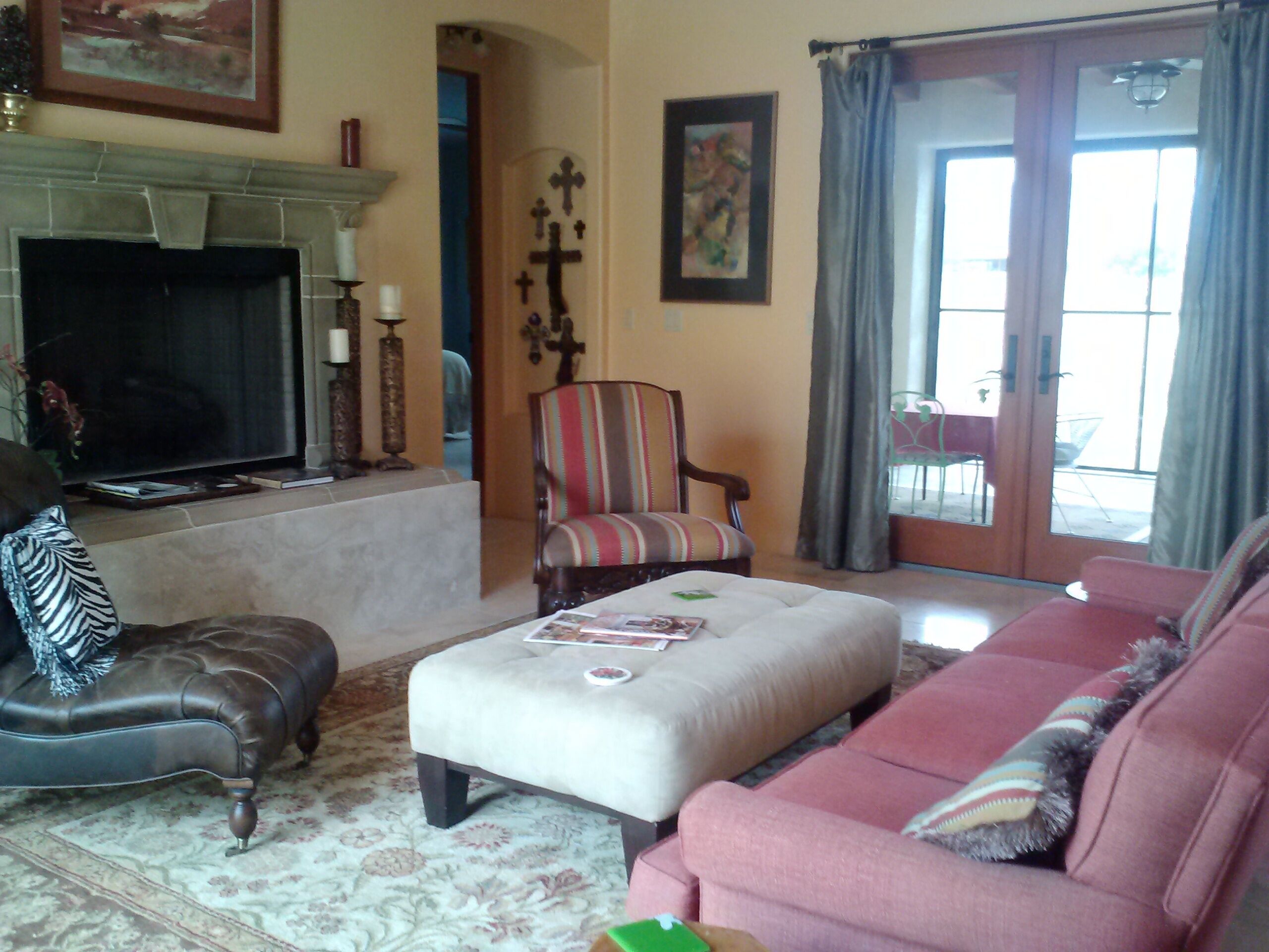 Elegant,  livable custom Home located on a golf course