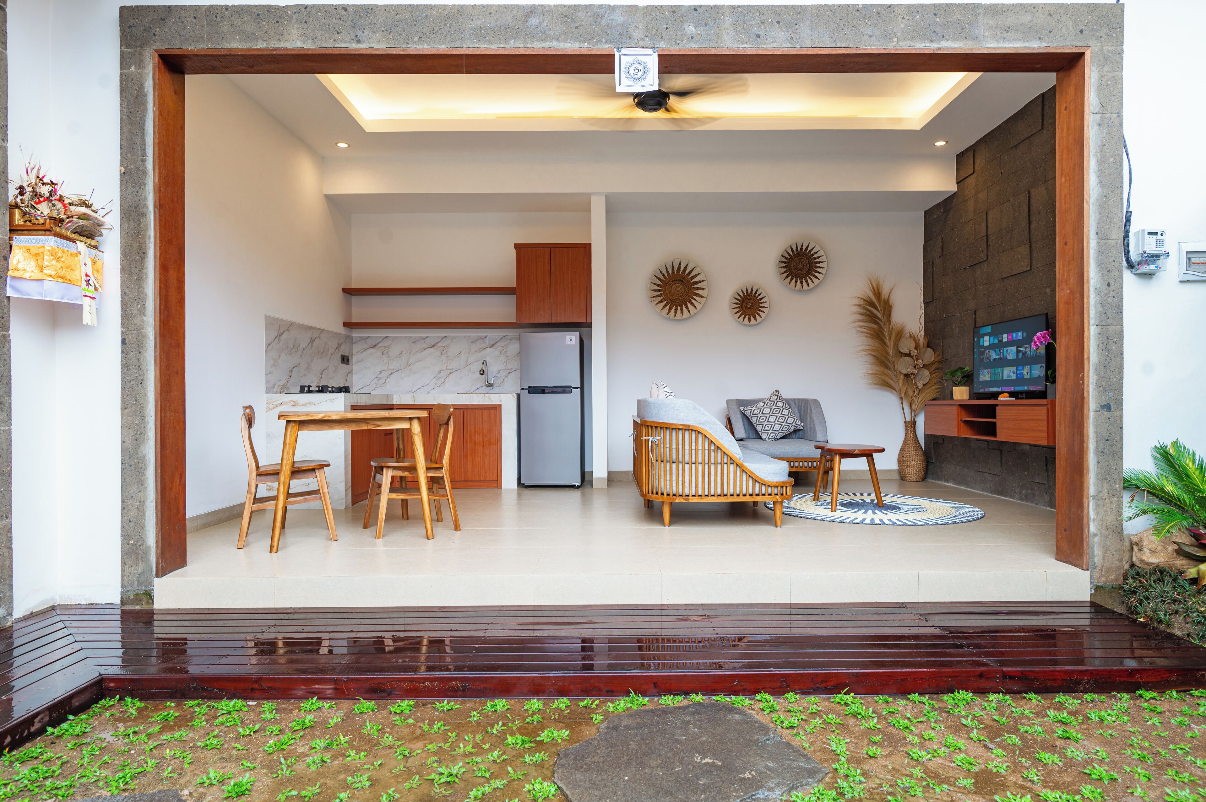 蜜月别墅 | 私人厨房 | 冰箱、炉灶、洗碗机、烤面包机