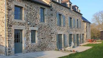 Façade de l’hébergement