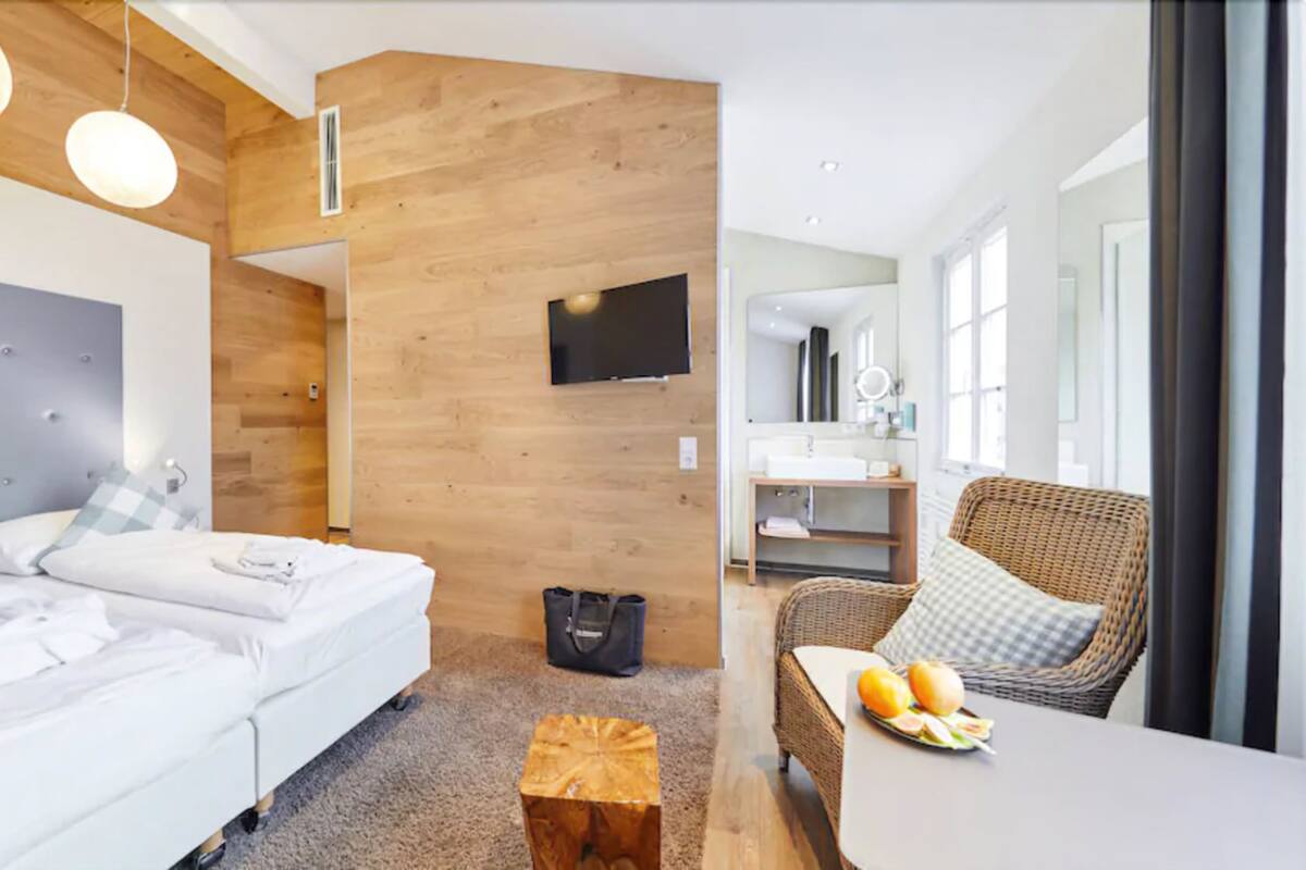 Habitación clásica doble (Air Conditioning) | Caja fuerte, cortinas opacas, sistema de insonorización
