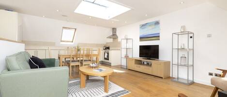 Televisie en een kantoor