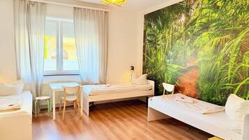Basic Room, Multiple Beds | Individually decorated, individually furnished, desk, free WiFi
