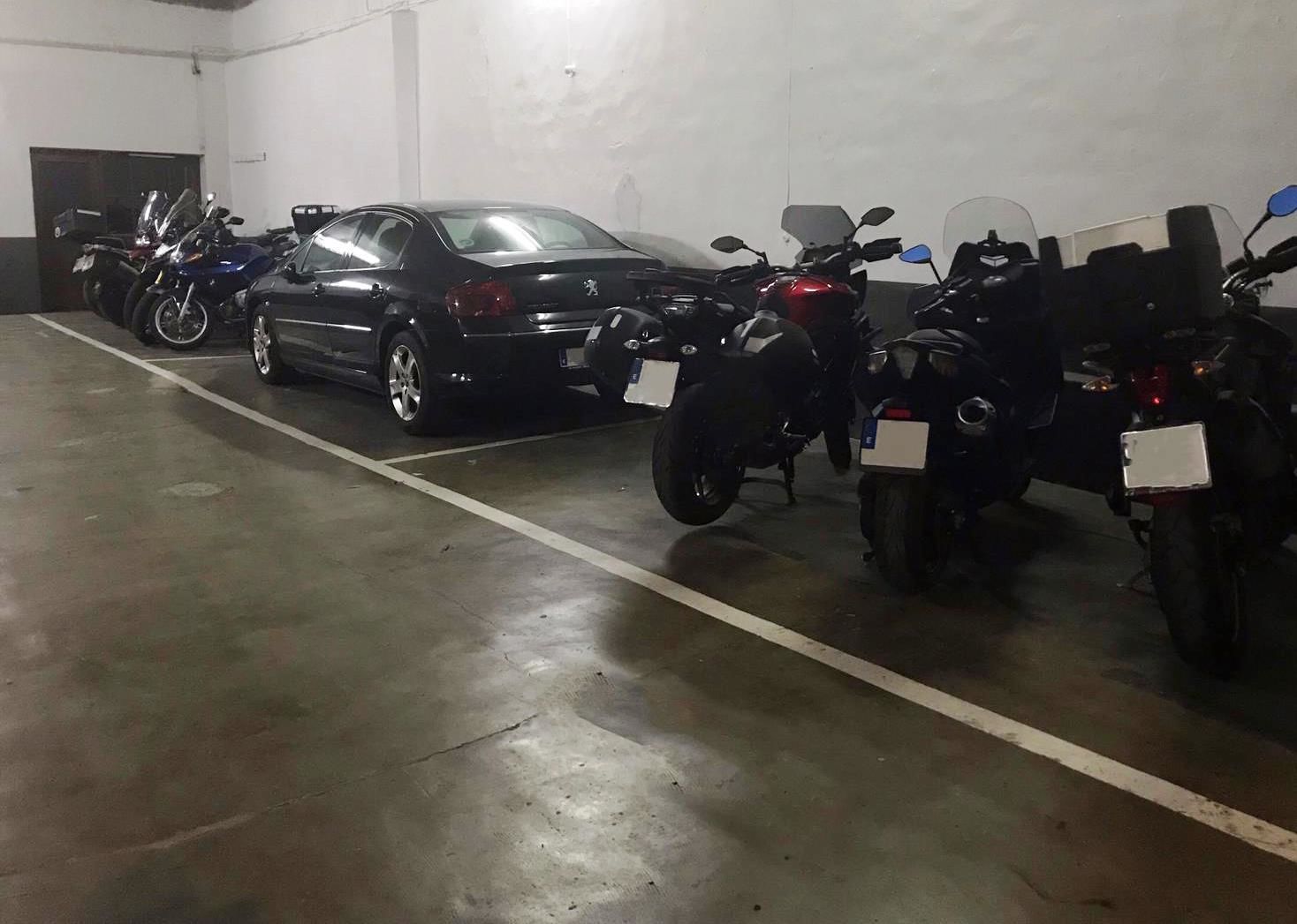 limited parking, electric car charging point