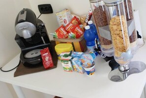 Daily local cuisine breakfast (EUR 2 per person)