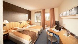 Chambre double | Coffre-fort, accès au Wi-Fi (inclus)