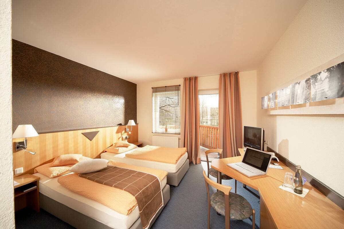 Doppelzimmer | Zimmersafe, kostenloses WLAN
