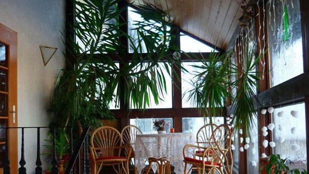Sala de estar en el lobby