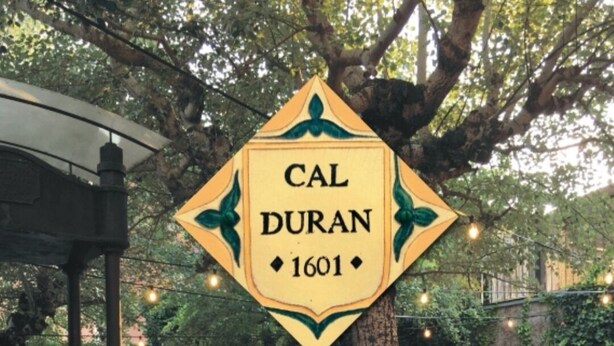 A restaurant named Cal Duran, located at carrer Montserrat, 13, Esparreguera.