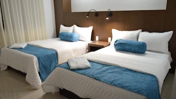 17 phòng ngủ, bộ đồ giường cao cấp, nệm có lớp đệm bông