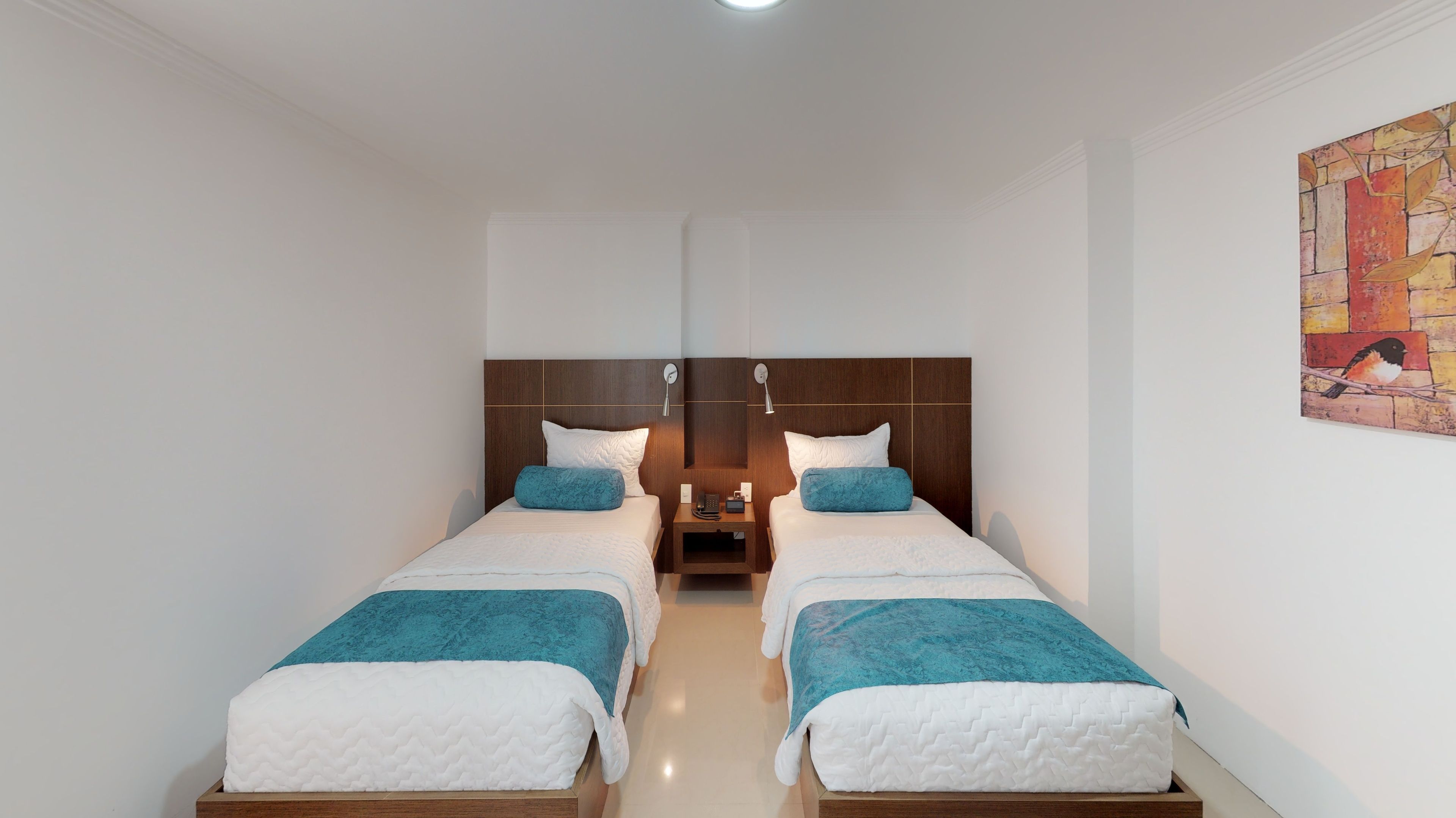 twin room, multiple beds, non smoking | 1 bedroom, premium bedding, pillow-top beds, in-room safe