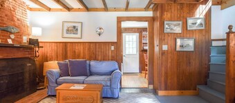 Private beach access Wrap around porch!