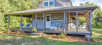 ＃519：プライベートビーチへのアクセス、ダイニングで上映、ポーチを囲む 犬に優しい！