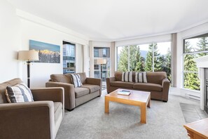 TV, fireplace, DVD player