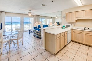 Interior - ⭐ January Snowbird Discount | Beachfront | Private Balcony | Gulf Pool | 1BR Win (Miramar Beach)