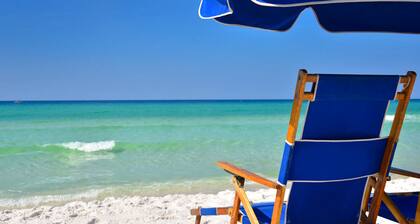 Beach Service Included! | Beachfront | Private Balcony | Gulf Pool | 1BR Windanc
