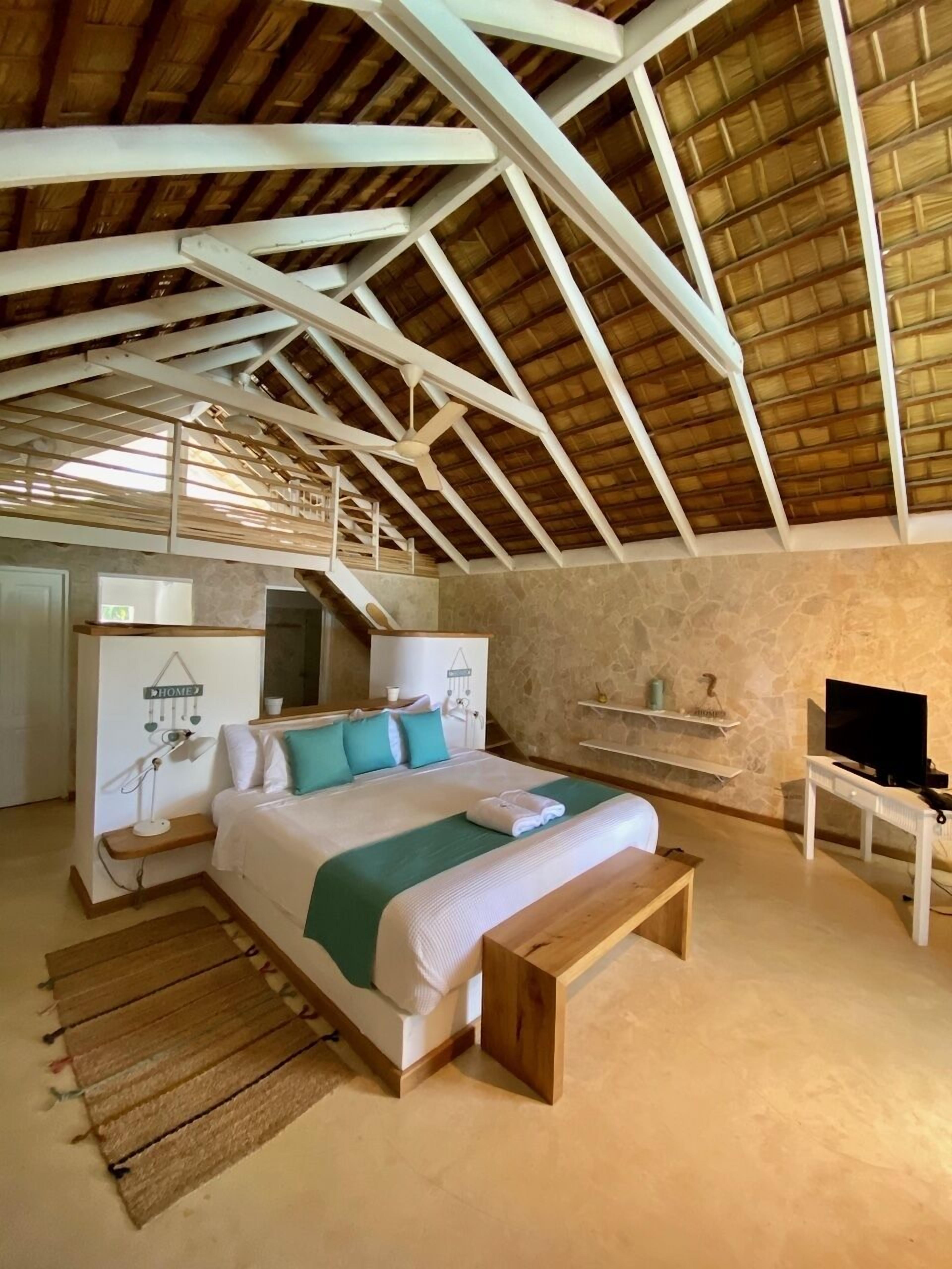 family loft, multiple beds, beach view | 1 bedroom, desk, free wifi, bed sheets