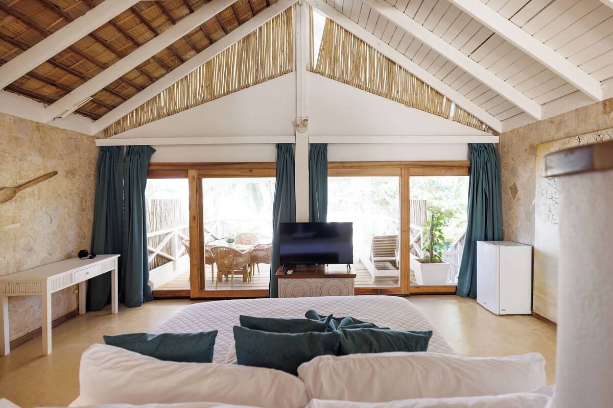 Loft Familial, plusieurs lits, vue plage