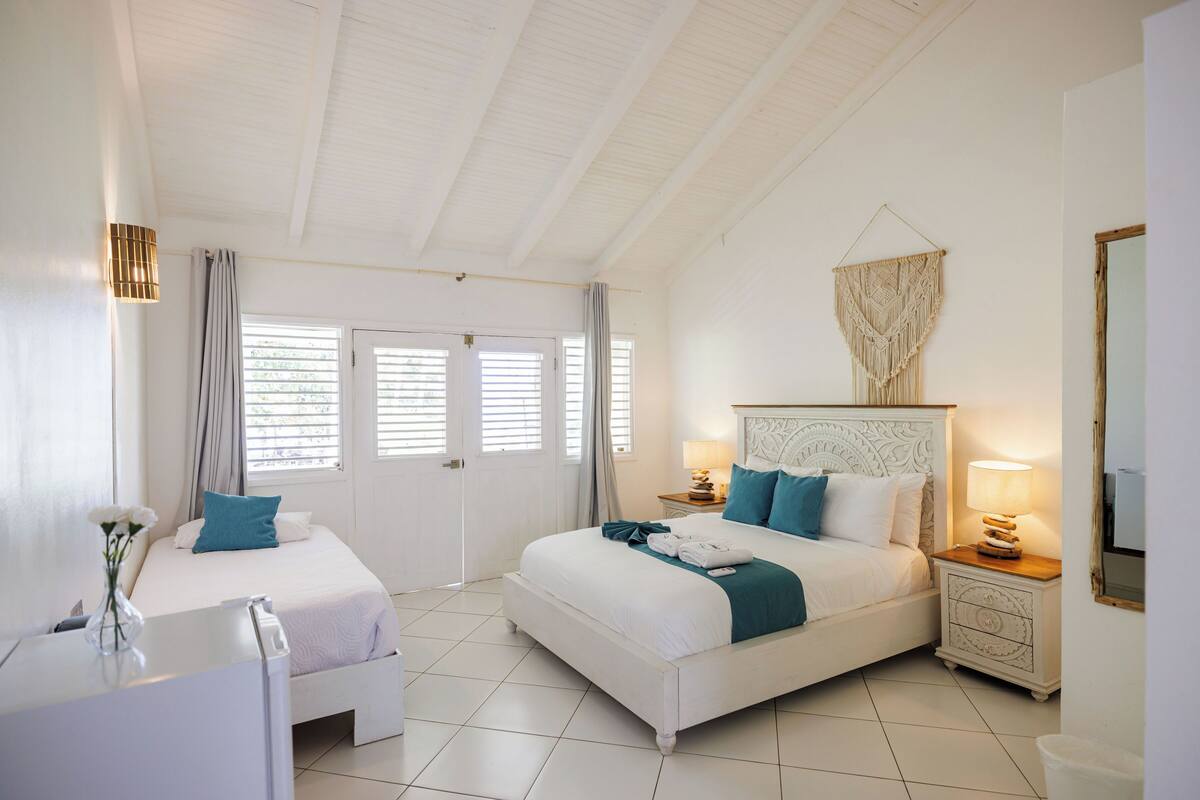Chambre Double Standard, 1 grand lit, non-fumeur, vue océan