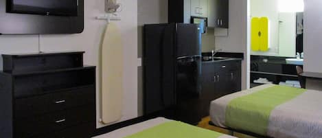 Free WiFi, bed sheets