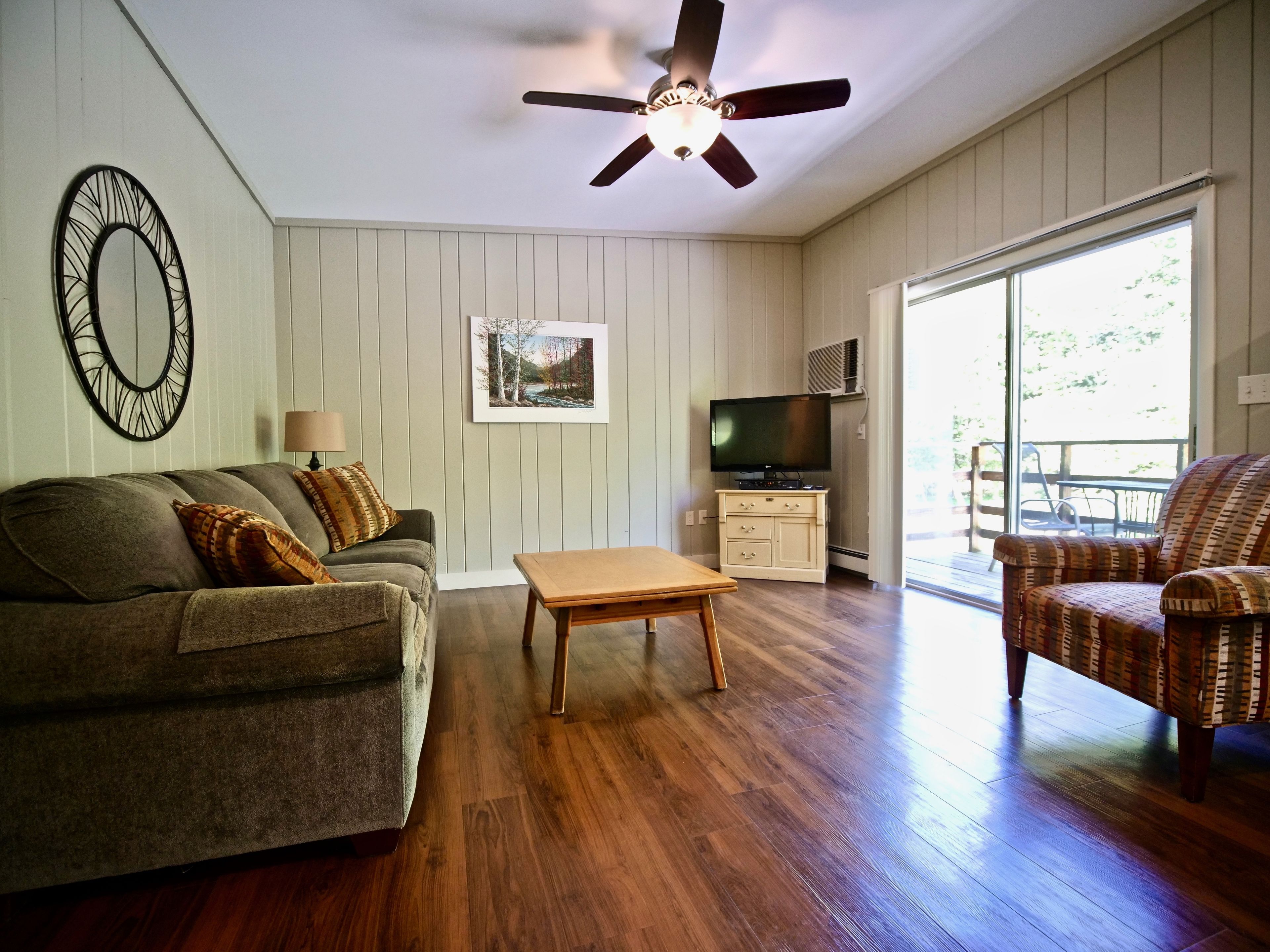 apartment (cottage suite) | living area | tv