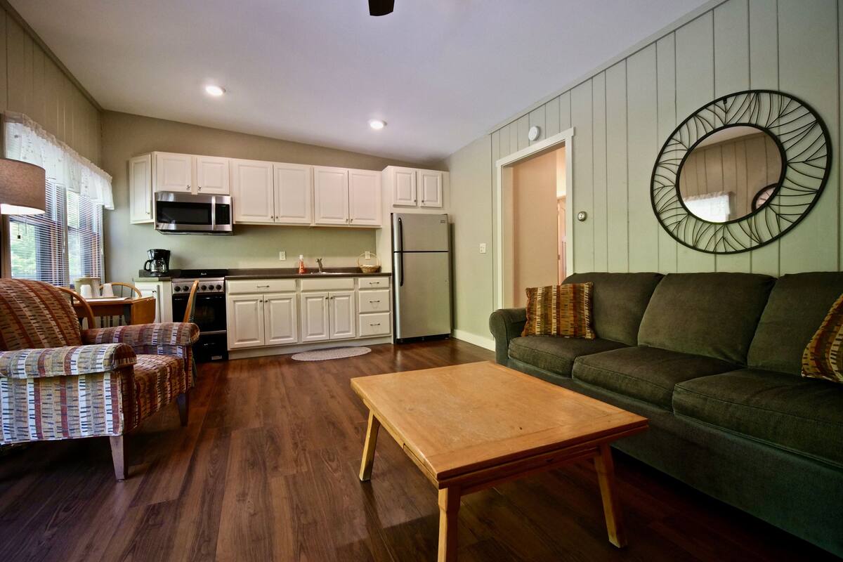 apartment (cottage suite) | living area | tv