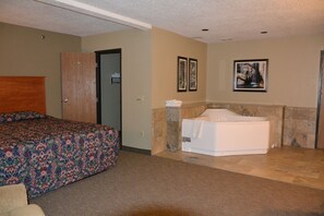 Romantic Single Room | Desk, laptop workspace, blackout drapes, iron/ironing board - Carrington Inn & Suites (Carrington)