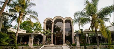 Façade de l’hébergement