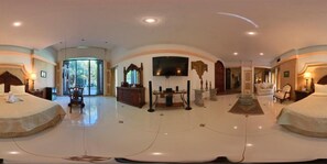 Presidential-huone, 1 suuri parisänky, esteetön | Untuvapeitot, pimennysverhot, ilmainen Wi-Fi