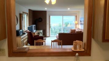 TV, books, video library