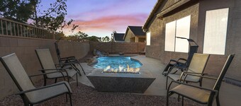 Single-Storey Romslig Home-Priv. --- Spa --- basseng varmen må være pre-arrange 