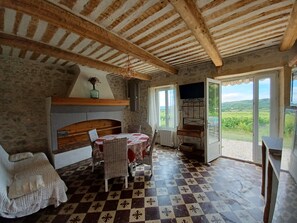 TV, table tennis - Provencal farmhouse (3 independent houses) in a vineyard (Cavillargues)