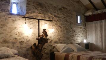 6 habitaciones, tabla de planchar con plancha y wifi