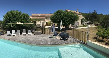 Provençal country estate (3 separate vacation homes) nestled in the middle of a vineyard