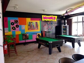 Games room - Air-conditioned fisherman's cottage, private garden, swimming pool, sauna, hammam, jacuzzi (Le Barcarès)