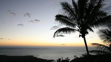 Sun-loungers, beach towels