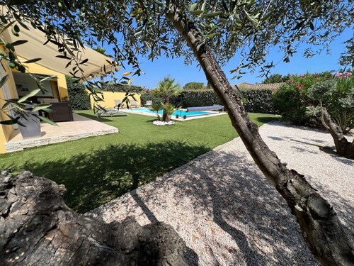 Charmante Villa in einer ruhigen Gegend mit beheiztem Pool 6/8 Personen Golfe St Tropez
