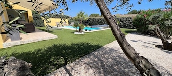 Charming villa with heated pool in quiet, 6/8 people, Gulf of St Tropez