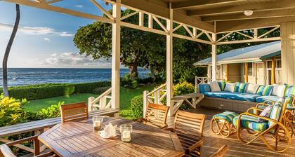 4 Schlafzimmer Ocean Front Home mit einem Sandstrand