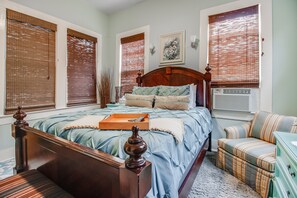 1 soverom, strykejern/-brett, wi-fi (inkludert) og sengetøy