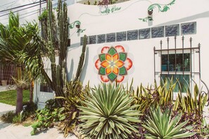 Property grounds - Ambar @ Mi Sagrado. Oasis in town. 10m to beach (Tulum)