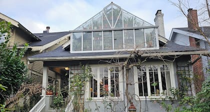 Gracious and spacious craftsman house seaside and cityside in Kitsilano.