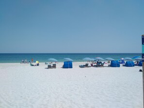 Na praia 