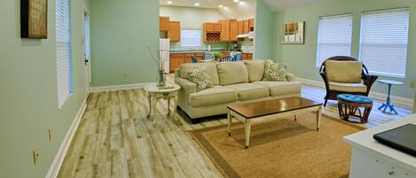 Smart TV, DVD player, books