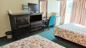 Desk, iron/ironing board, free WiFi, bed sheets