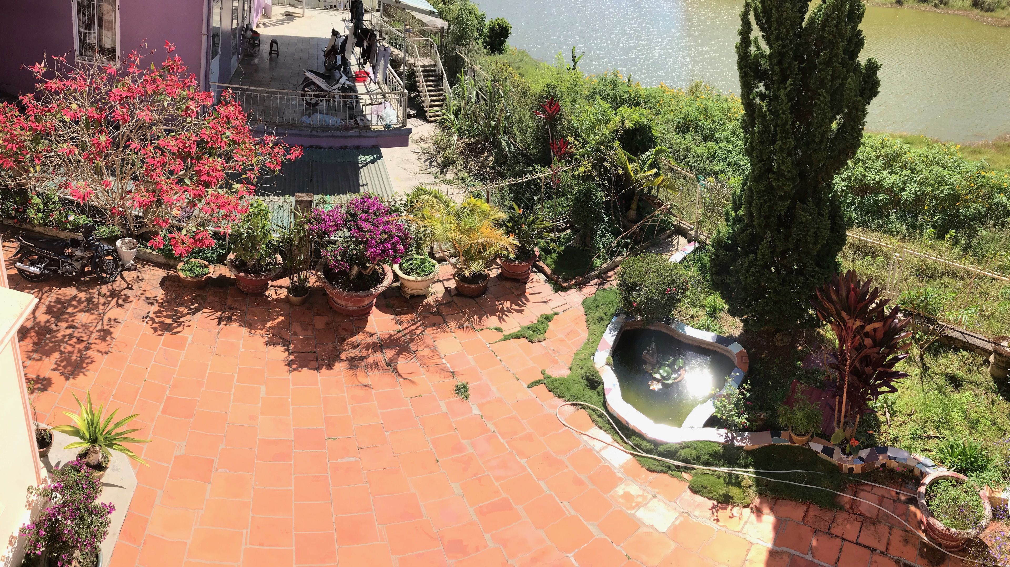 Double Room, Pond View | Courtyard view